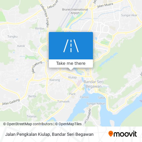 Jalan Pengkalan Kiulap map