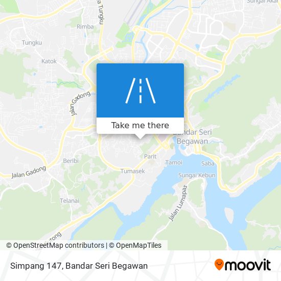 Simpang 147 map