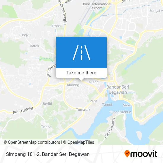 Simpang 181-2 map