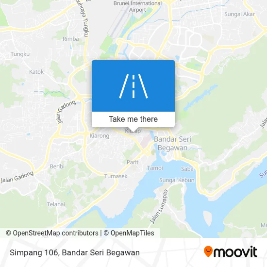 Simpang 106 map