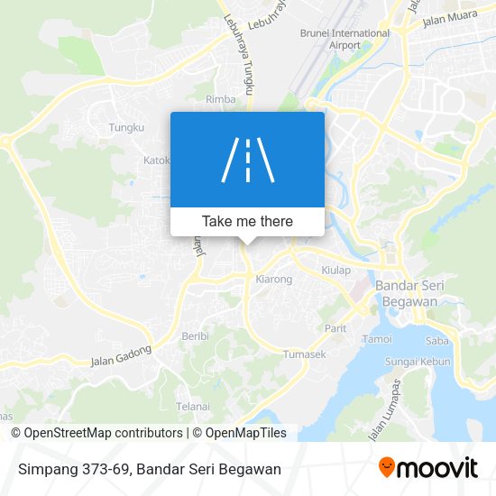 Simpang 373-69 map