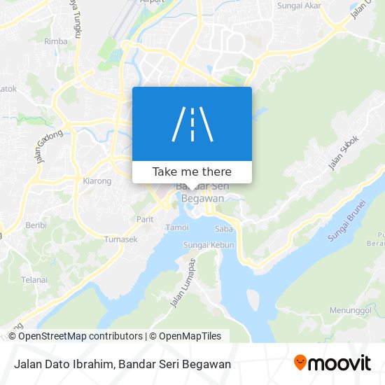 Peta Jalan Dato Ibrahim