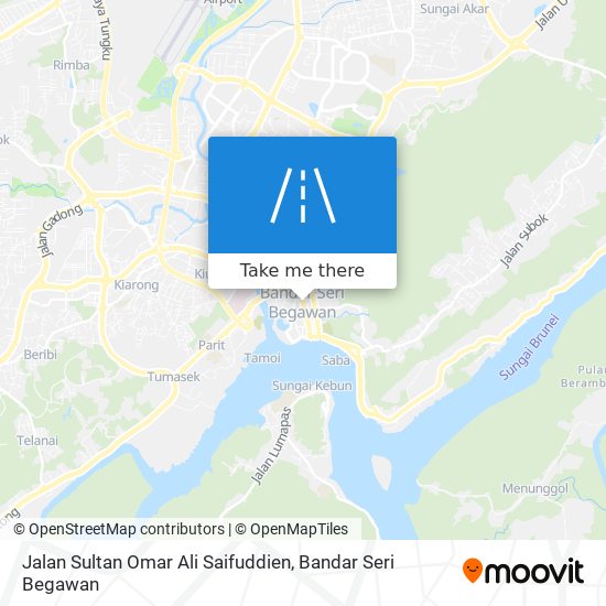 Jalan Sultan Omar Ali Saifuddien map