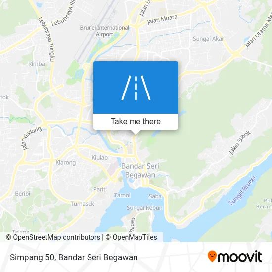 Simpang 50 map
