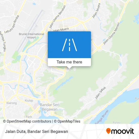 Jalan Duta map