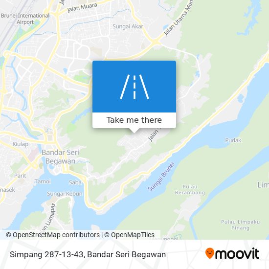 Simpang 287-13-43 map