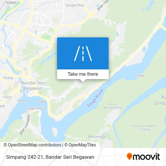 Simpang 242-21 map