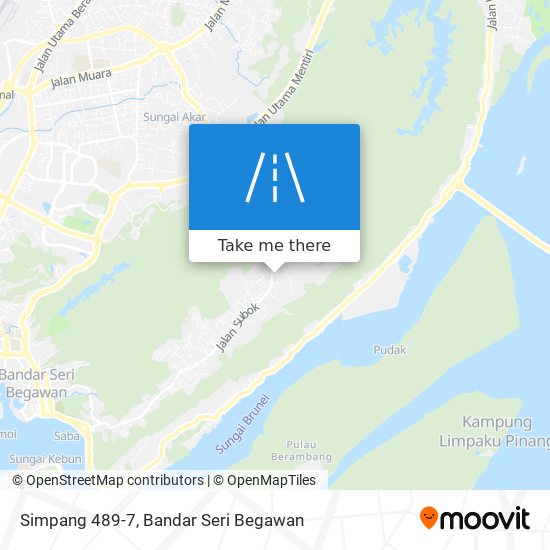 Simpang 489-7 map