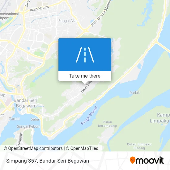Simpang 357 map