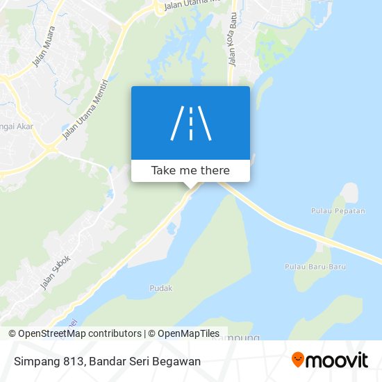 Simpang 813 map