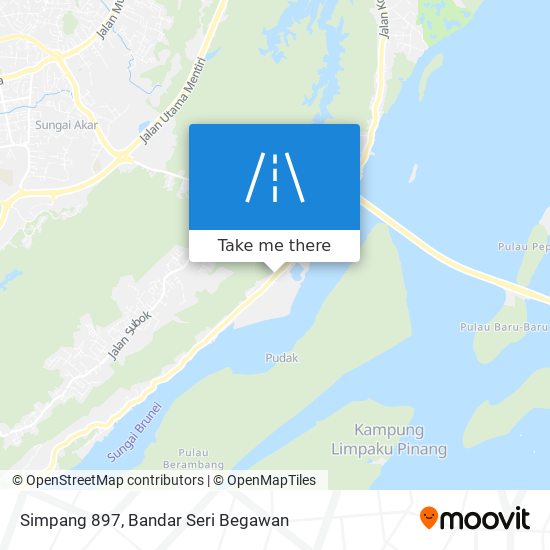 Simpang 897 map