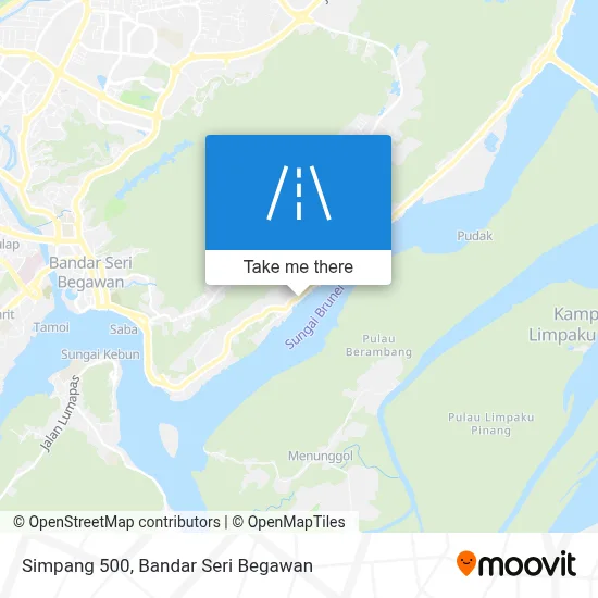 Simpang 500 map