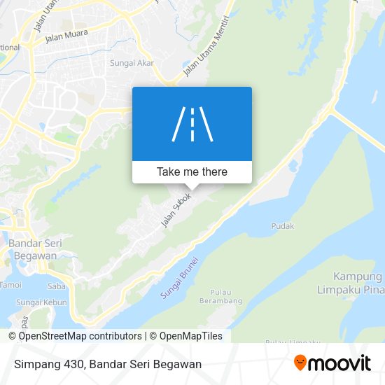 Simpang 430 map