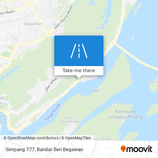 Simpang 777 map