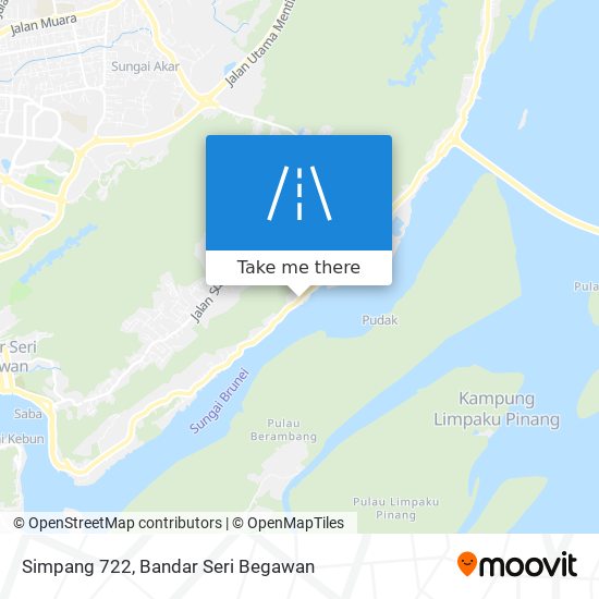Simpang 722 map