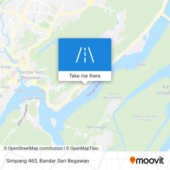 Simpang 463 map