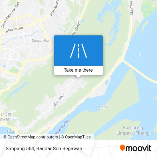 Simpang 564 map