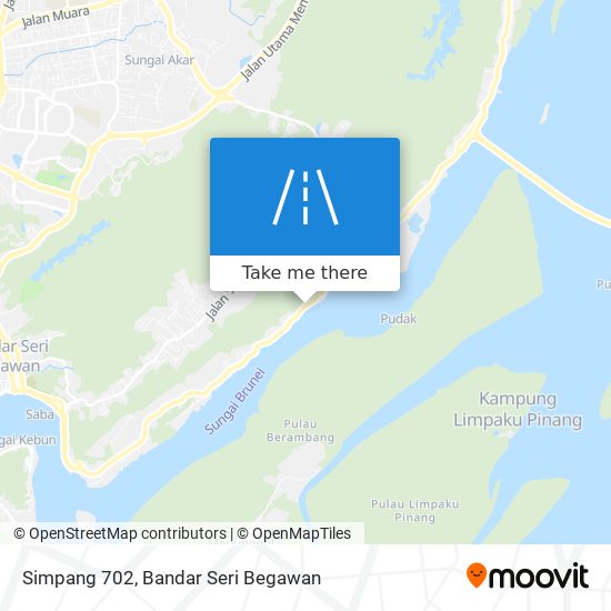 Simpang 702 map