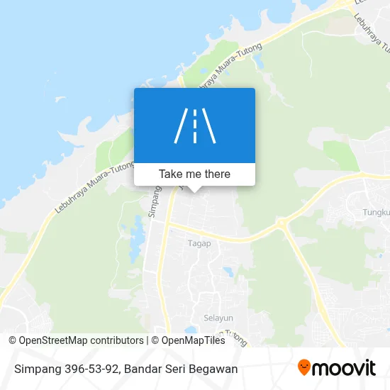Simpang 396-53-92 map