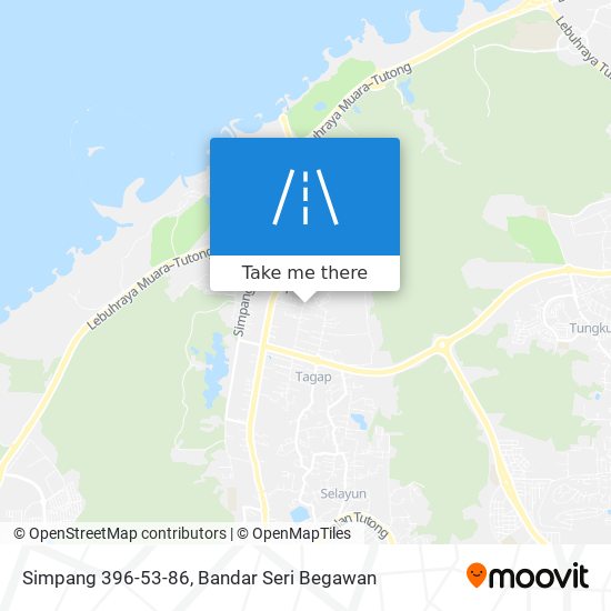 Simpang 396-53-86 map
