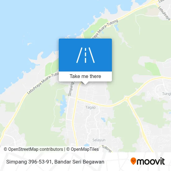 Simpang 396-53-91 map
