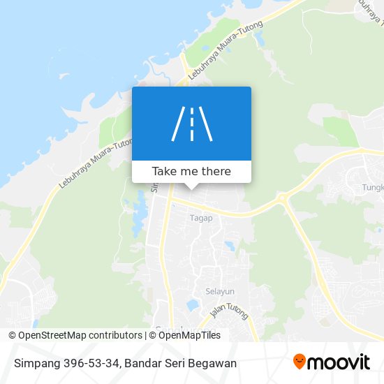 Simpang 396-53-34 map