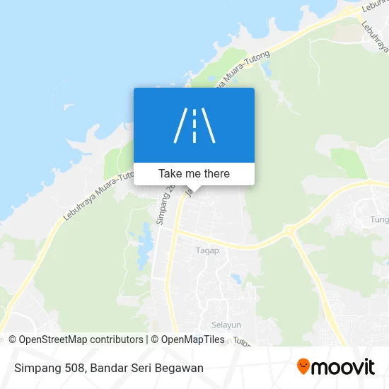 Simpang 508 map