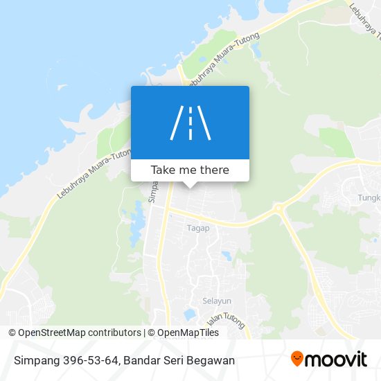 Simpang 396-53-64 map