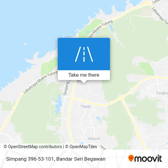 Simpang 396-53-101 map