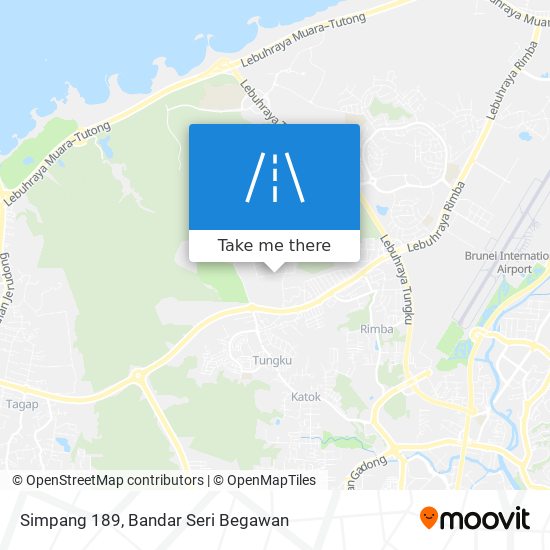 Simpang 189 map