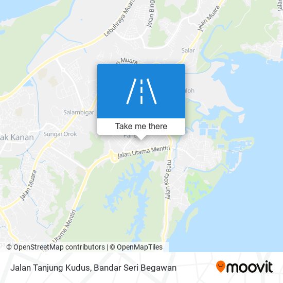 Jalan Tanjung Kudus map
