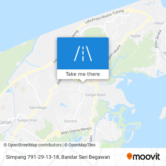 Simpang 791-29-13-18 map