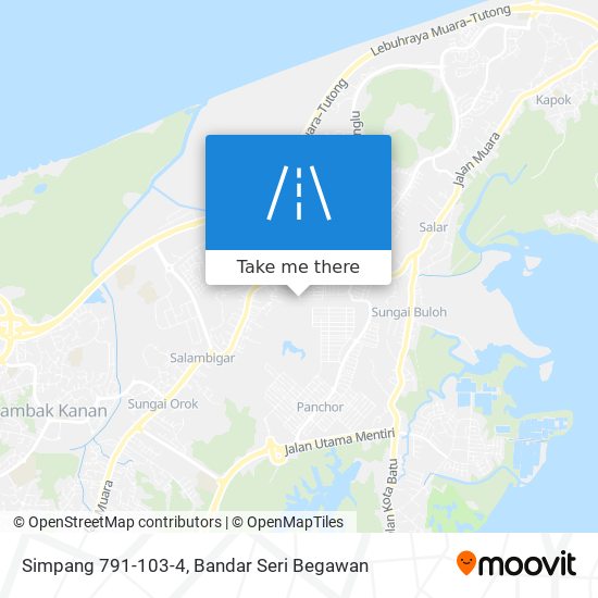 Simpang 791-103-4 map