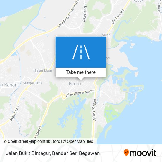Peta Jalan Bukit Bintagur