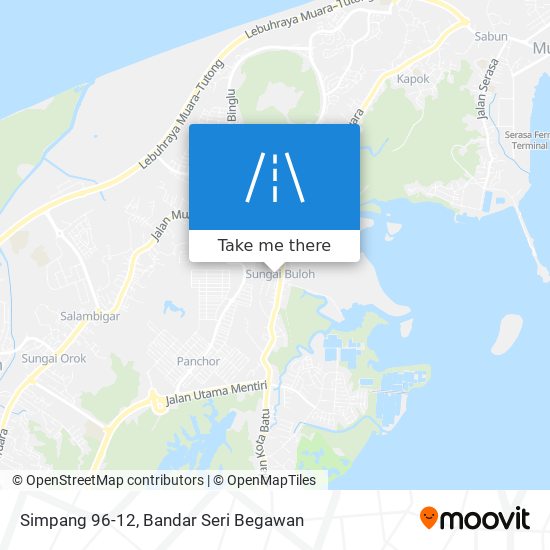 Simpang 96-12 map