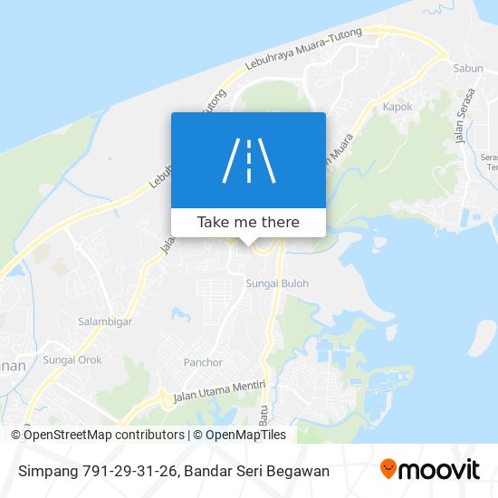 Simpang 791-29-31-26 map