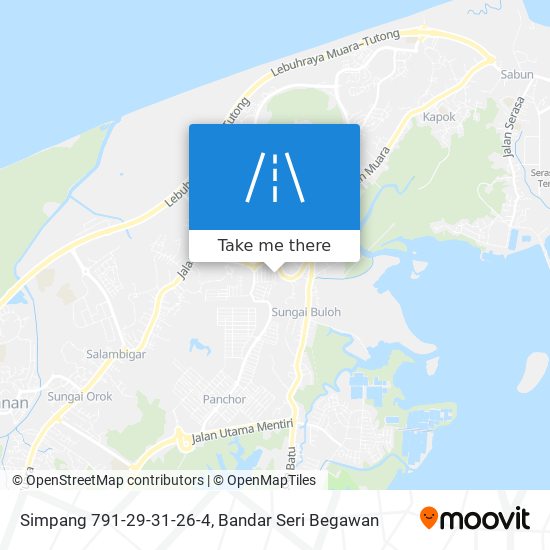 Simpang 791-29-31-26-4 map