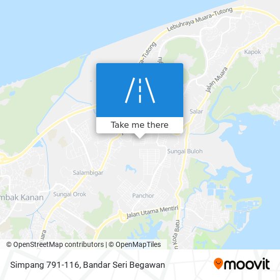 Simpang 791-116 map