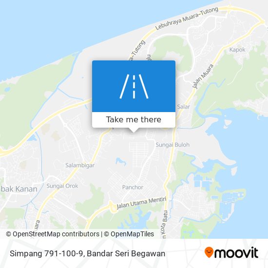 Simpang 791-100-9 map