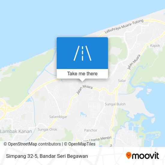 Simpang 32-5 map