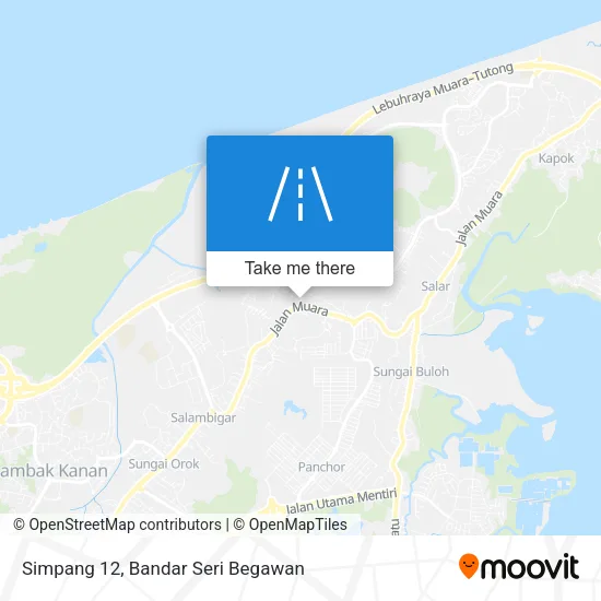 Simpang 12 map