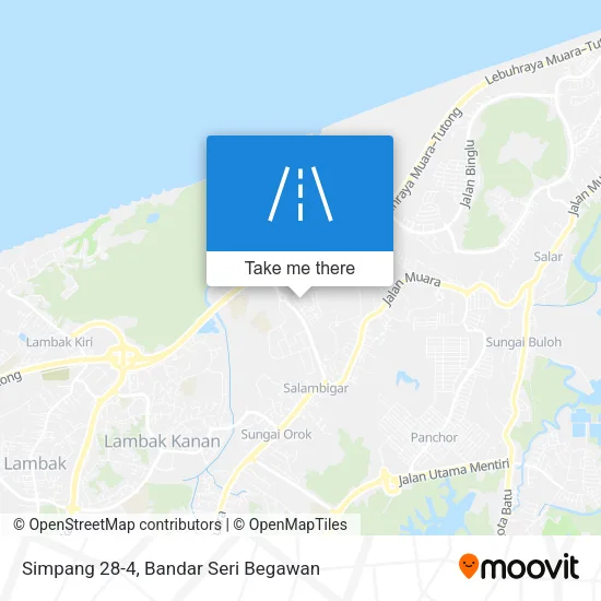 Simpang 28-4 map