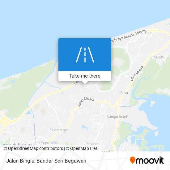 Peta Jalan Binglu