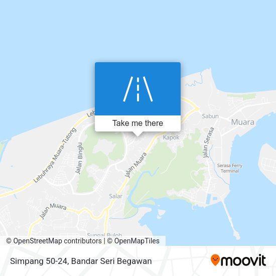 Simpang 50-24 map