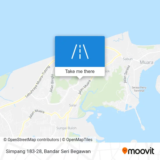 Simpang 183-28 map