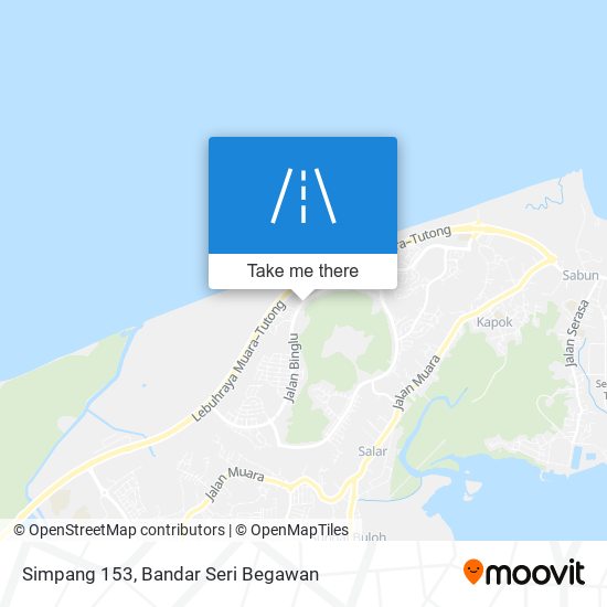 Simpang 153 map