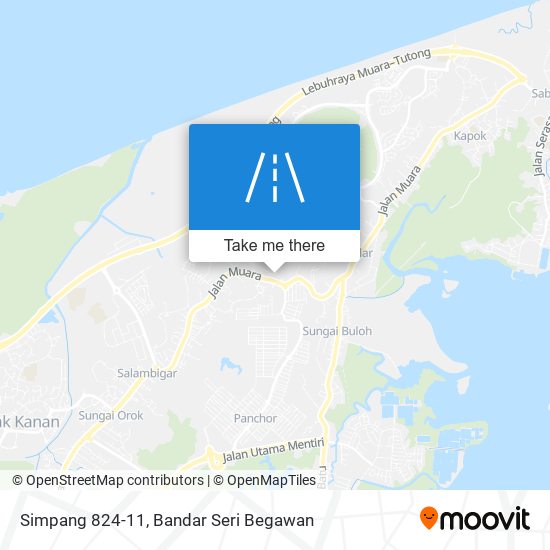 Simpang 824-11 map