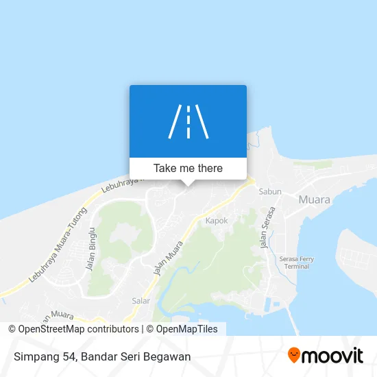 Simpang 54 map