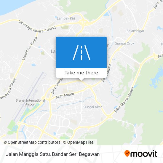 Jalan Manggis Satu map