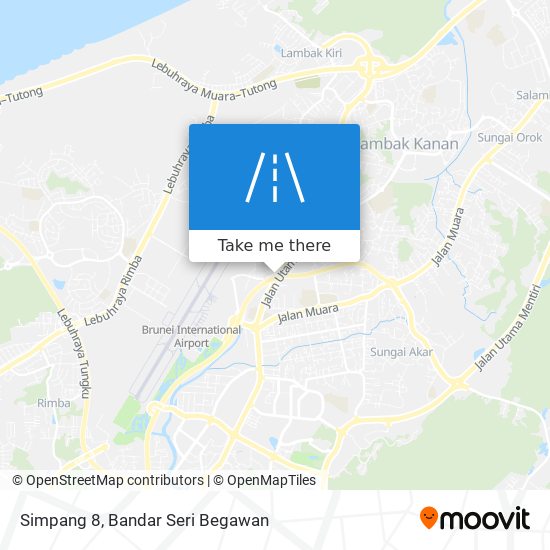 Simpang 8 map